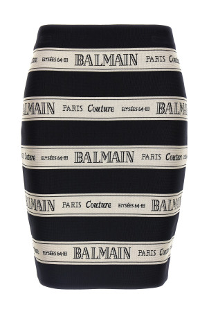 Юбка «Nastro Balmain», черная EF1LC245JJ95EDY