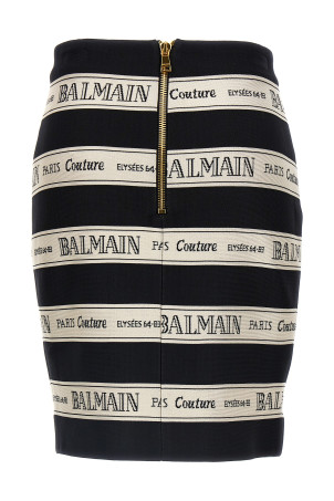 Юбка «Nastro Balmain», черная EF1LC245JJ95EDY