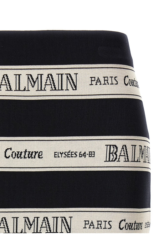 Юбка «Nastro Balmain», черная EF1LC245JJ95EDY