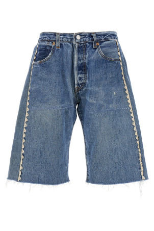 'Vintage Lasso' Bermuda Shorts BLUE