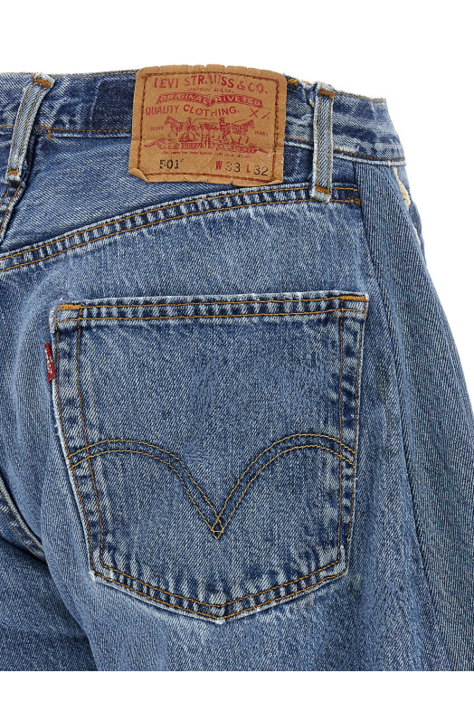 'Vintage Lasso' Bermuda Shorts BLUE