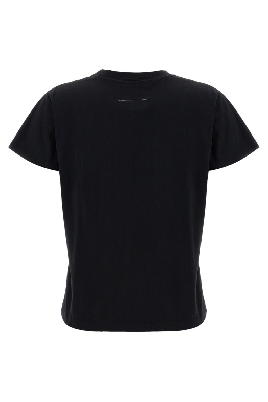 'Numeric Signature MM6' T-shirt Black