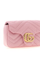 'GG Marmont' chevron crossbody bag  Pink