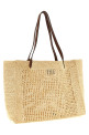 Велика в'язана гачком сумка для покупок, бежева MULBERRY HH0131000W150