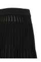 Плісирована спідниця, чорна BALMAIN HF1LBB53KK100PA