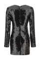 Платье с пайетками и цветочным узором, коричневое ROTATE BIRGER CHRISTENSEN 11668916671667