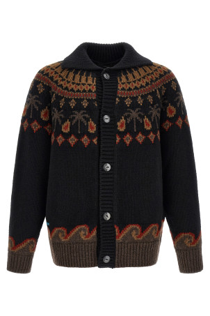 'Sweet Winter' cardigan Black