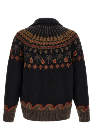 'Sweet Winter' cardigan Black
