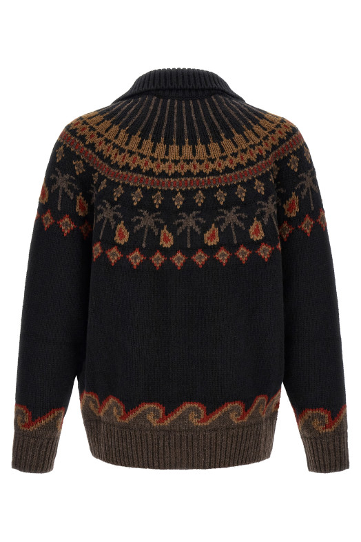 'Sweet Winter' cardigan Black