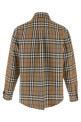 Рубашка с двусторонним принтом, коричневая BURBERRY 8108014NUTIPCHECK