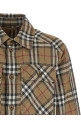 Рубашка с двусторонним принтом, коричневая BURBERRY 8108014NUTIPCHECK