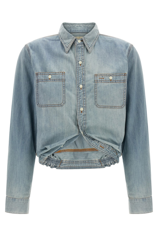 'Wrap Around' shirt BLUE