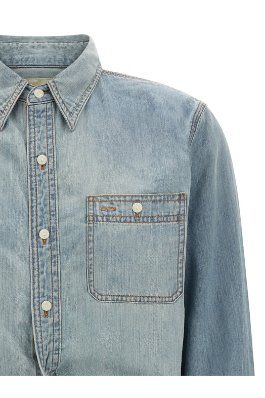 'Wrap Around' shirt BLUE