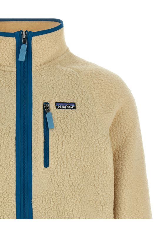 'Men's Retro Pile' jacket Beige