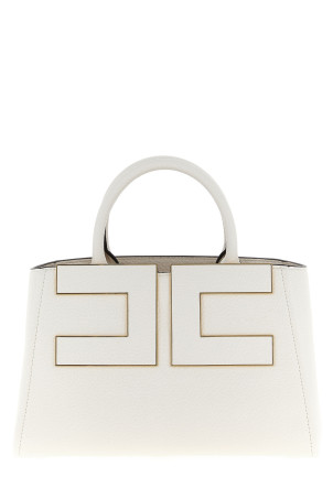 Maxi logo shopping bag White