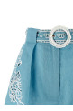 'Romantic Richelieu' shorts BLUE