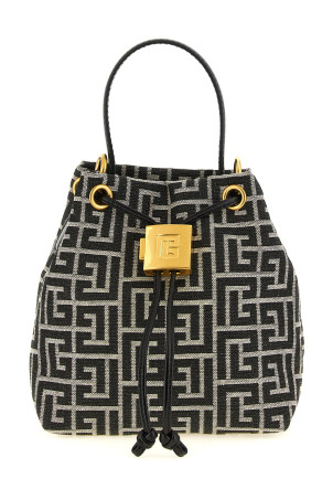 'Pulse' mini bucket bag Black-grey