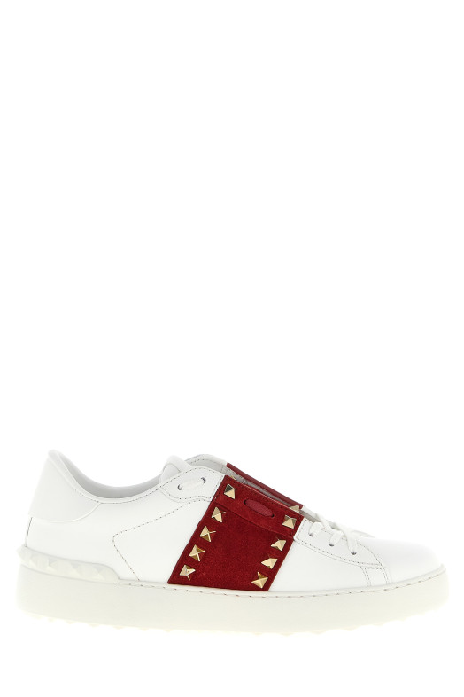 Кроссовки Valentino Garvani «Rockstud Untitled», красные W2S0A01ZBV3FB