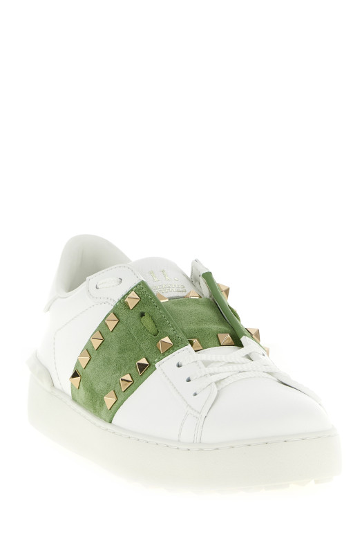 Кроссовки Valentino Garavani «Rockstud Untitled», зеленые W2S0A01ZBVDWM