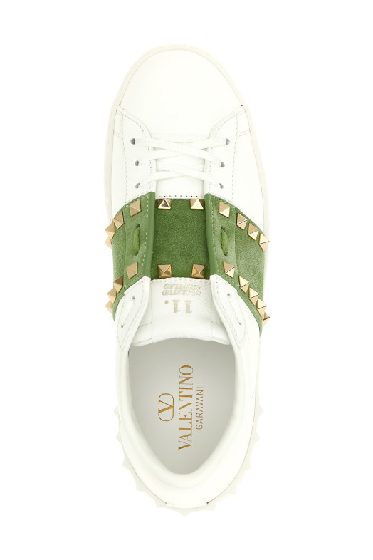Кроссовки Valentino Garavani «Rockstud Untitled», зеленые W2S0A01ZBVDWM
