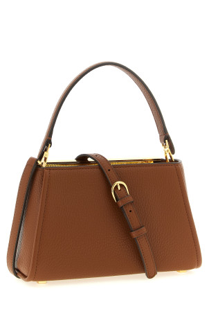 Сумка с логотипом Maxi, коричневая ELISABETTA FRANCHI BS07A66E2FK3