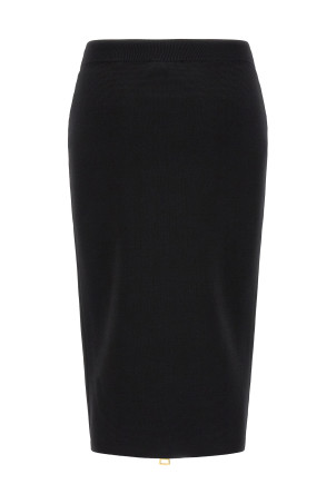 Zip skirt Black