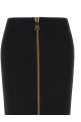Zip skirt Black