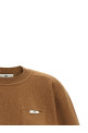 Wool and cashmere top Brown