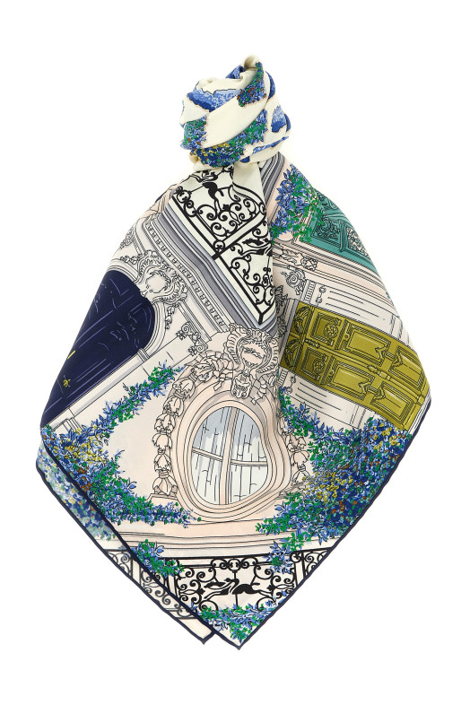 '90 Jardin Parisien' scarf Multicolor