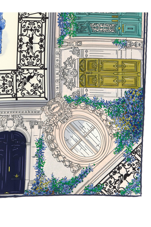 '90 Jardin Parisien' scarf Multicolor