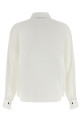 Stretch cotton shirt White