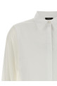 Stretch cotton shirt White