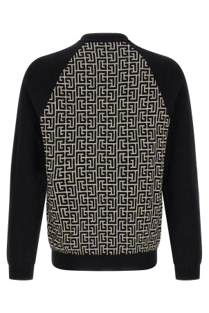 PB Monogram Mesh, чёрно-серый BALMAIN HH1KD195KI80GFE