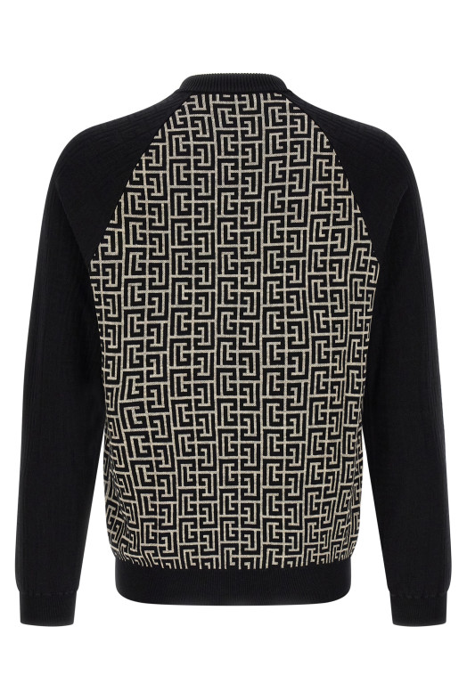 PB Monogram Mesh, чёрно-серый BALMAIN HH1KD195KI80GFE
