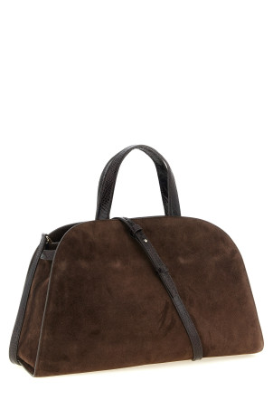 'Romy' top case handbag  Brown