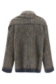 Кардиган с шарфом, серый BRUNELLO CUCINELLI M2I247016CXA37