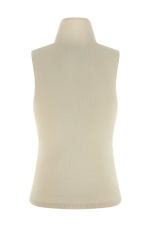'N° 502 Collarbone' top White