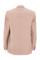 Двубортный шерстяной блейзер розового цвета STELLA MCCARTNEY 6501223EJ7805762