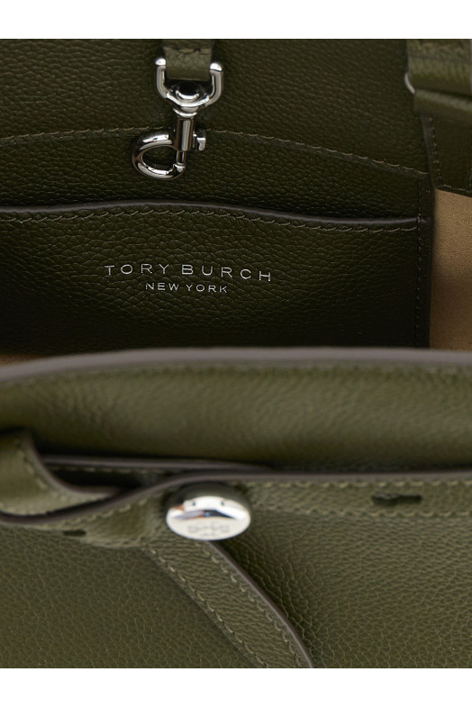 'Romy Small' top case handbag Brown