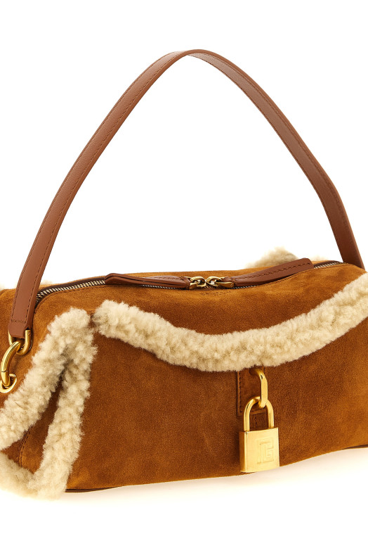 'Pulse' small shoulder bag Brown