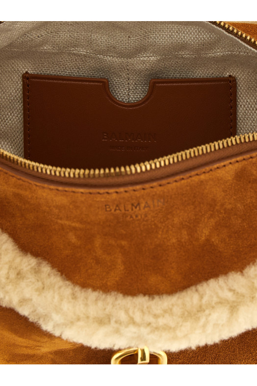 'Pulse' small shoulder bag Brown