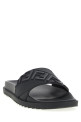 Logo band slides Black