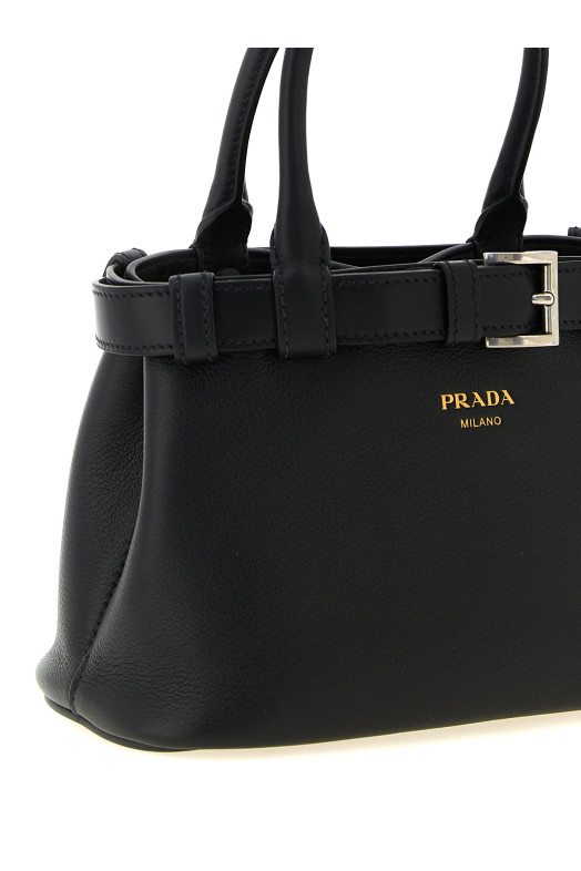 'Buckle small' handbag Black
