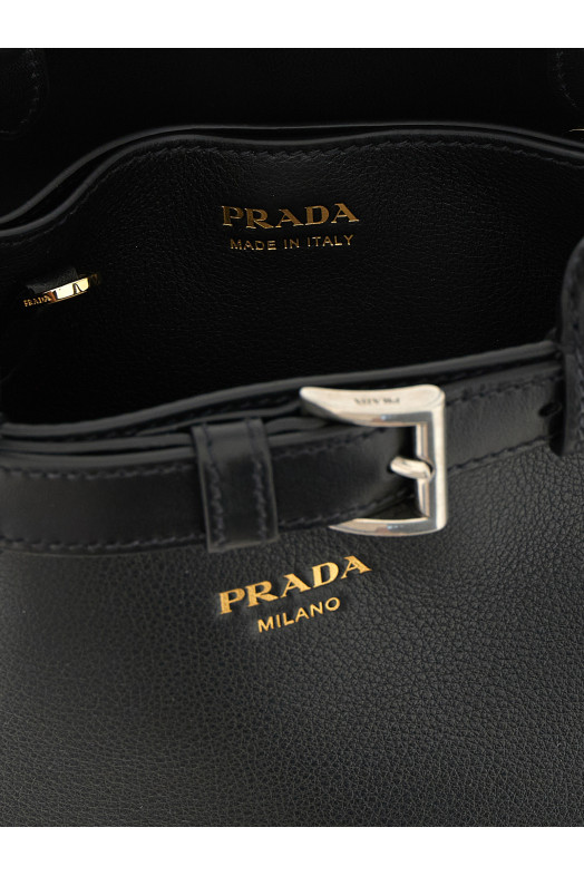'Buckle small' handbag Black