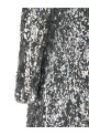 Сукня з паєтками, срібного кольору BALMAIN HF1R8980XM119FC