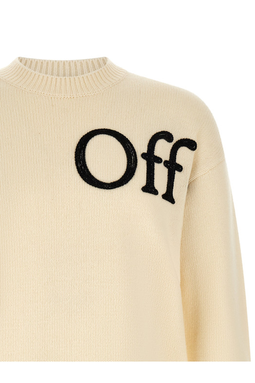 'Bookish Shared' sweater White