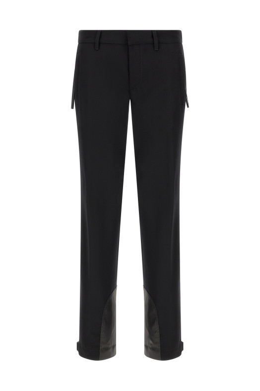 Брюки «cigarette slim», черные S72KA1372S78136900