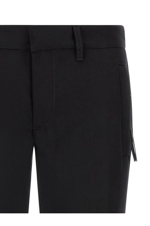 Брюки «cigarette slim», черные S72KA1372S78136900