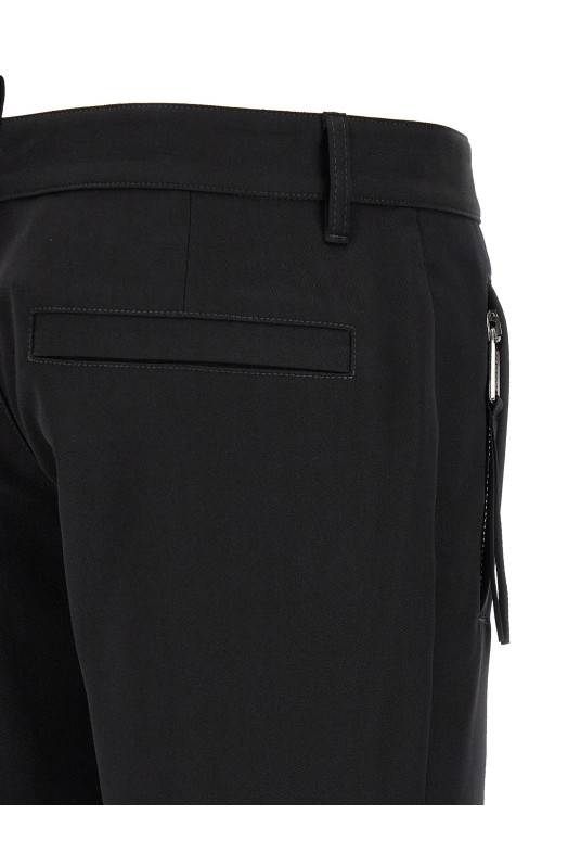 Брюки «cigarette slim», черные S72KA1372S78136900