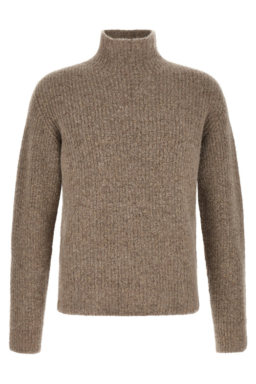 Ribbed sweater Beige
